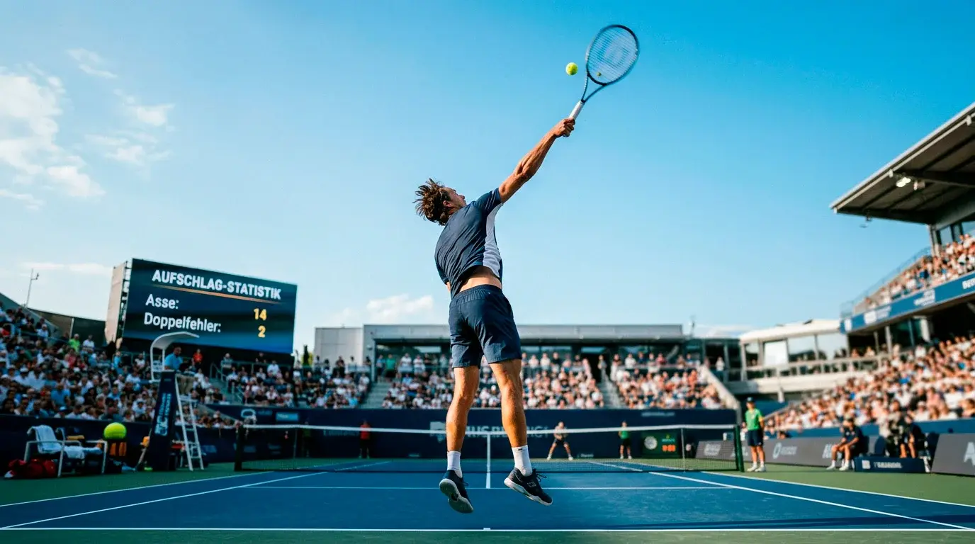 Doppelfehler und Aces – Aufschlagstatistik als Live-Indikator für Tennis Wetten